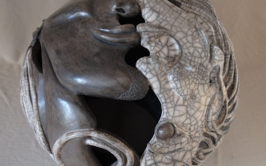 Le Baiser – Sculpture Céramique