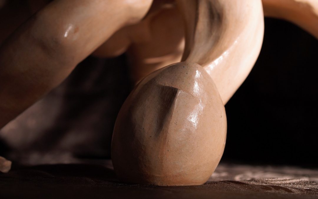 Vénus Accouchant – Sculpture Céramique